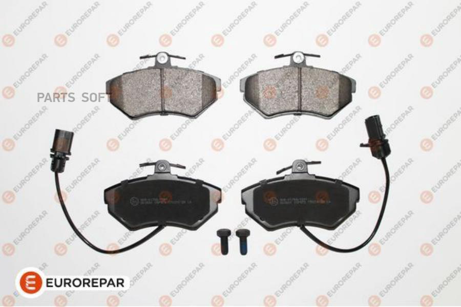 

Колодки тормозные дисковые AUDI A4 (8D2, B5) 1.6 94 () 1шт EUROREPAR 1617278580