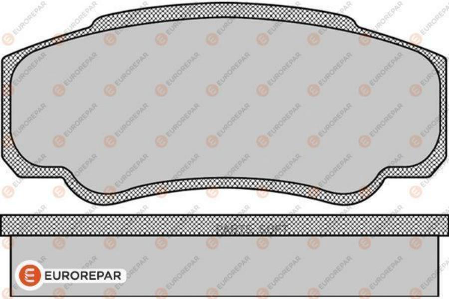 

Колодки Тормозные Дисковые Citroen Jumper 2.0 94 1617281780 EUROREPAR 1617281780