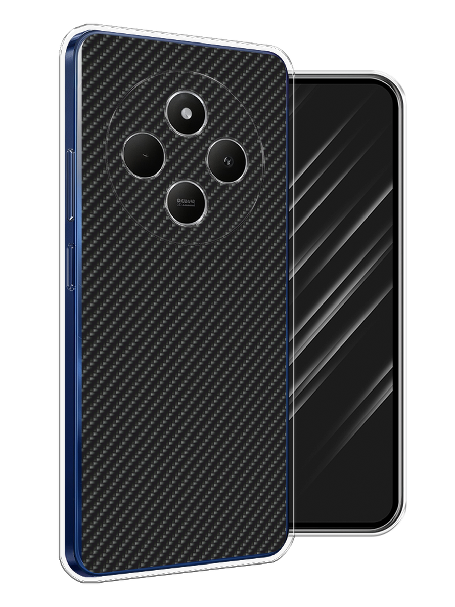 

Чехол Awog на Xiaomi Redmi 14C/Poco C75 4G "Черный карбон", 322950-1