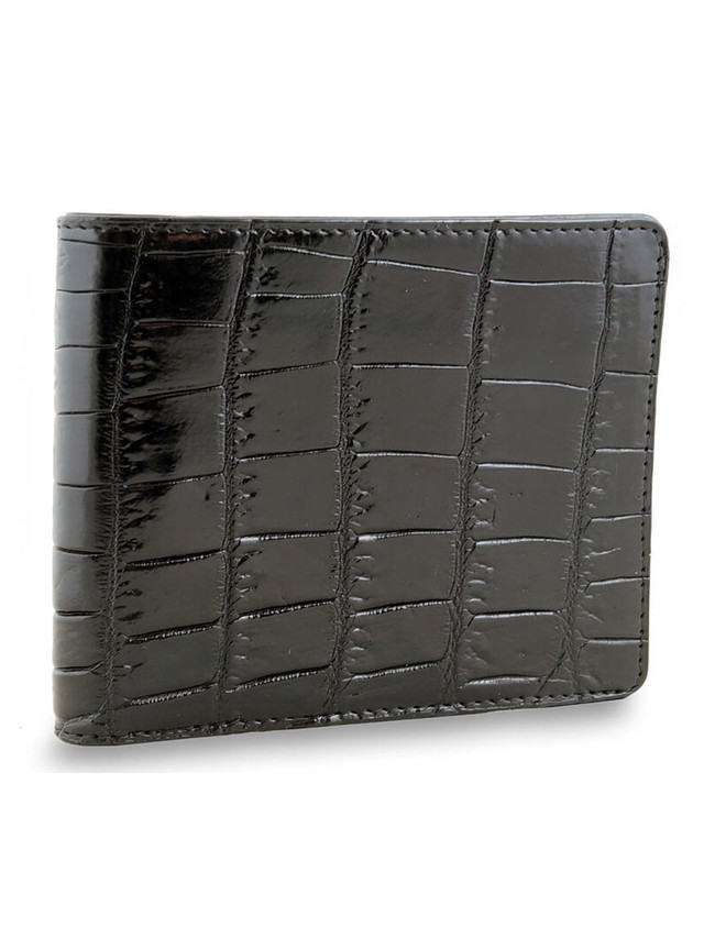 

Портмоне мужское Exotic Leather kk-359 черное, Черный, kk-359