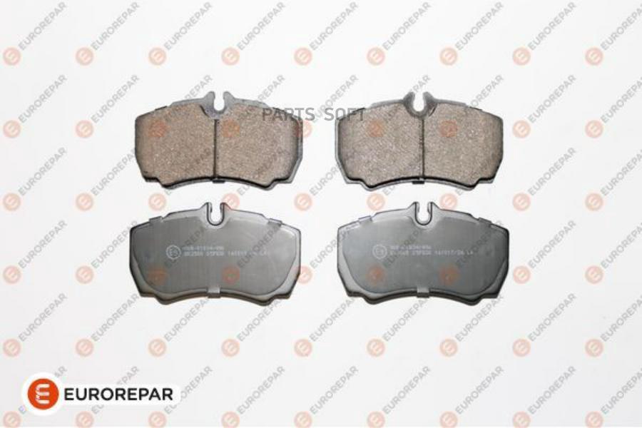 

Тормозные колодки EUROREPAR дисковые 1617284180