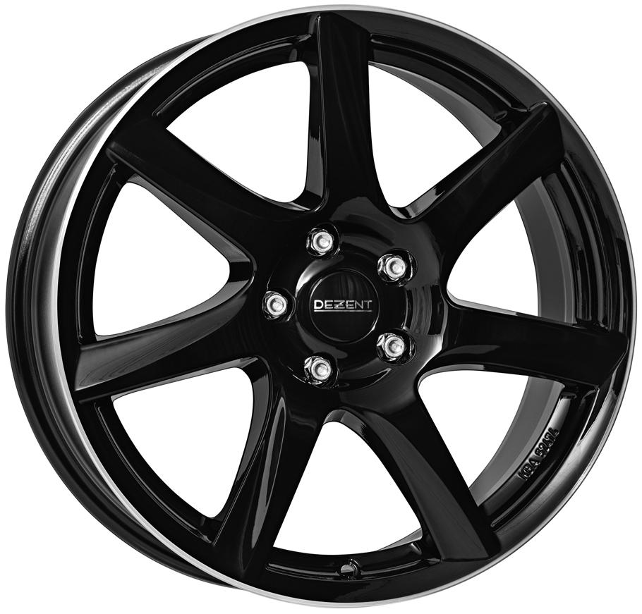 

Колесный диск литой DEZENT TW dark 8,0x18 5*112 ET48 d70,1 Черный