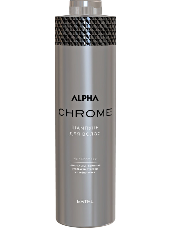 Купить Шампунь ESTEL PROFESSIONAL Alpha Homme Chrome для ухода за волосами, 1000 мл