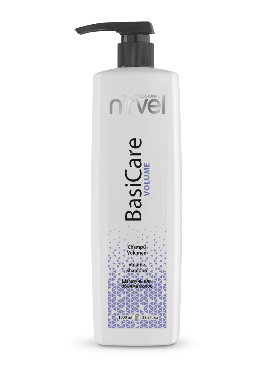 Шампунь BASICARE для объема волос NIRVEL PROFESSIONAL 1000 мл mister dez eco cleaning антинакипин глубокая очистка 1000