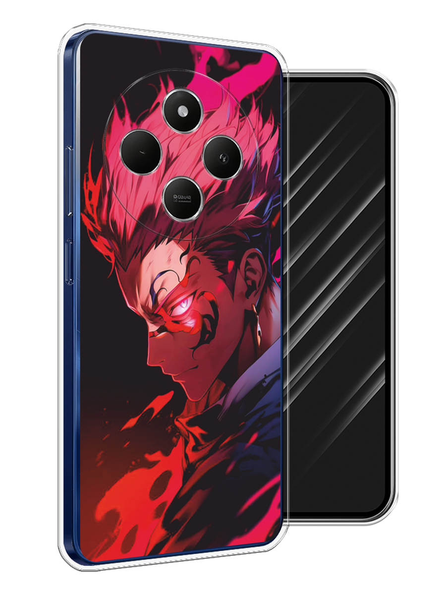 

Чехол Awog на Xiaomi Redmi 14C/Poco C75 4G "Взгляд Сукуны", Розовый;красный;черный, 322950-1