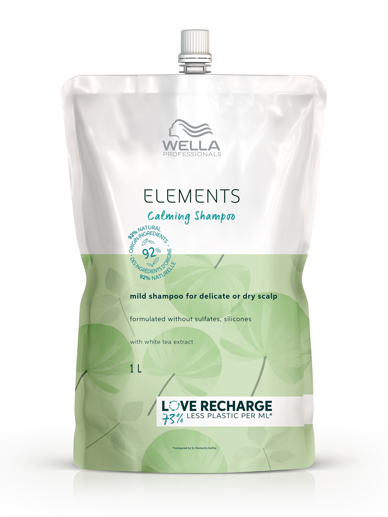 шампунь wella professionals elements calming 1000 мл Шампунь ELEMENTS CALMING для чувствительной кожи головы Wella Professionals 1000 мл
