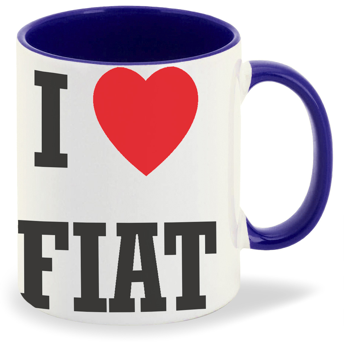 

Кружка CoolPodarok Авто I love Fiat, Авто I love Fiat