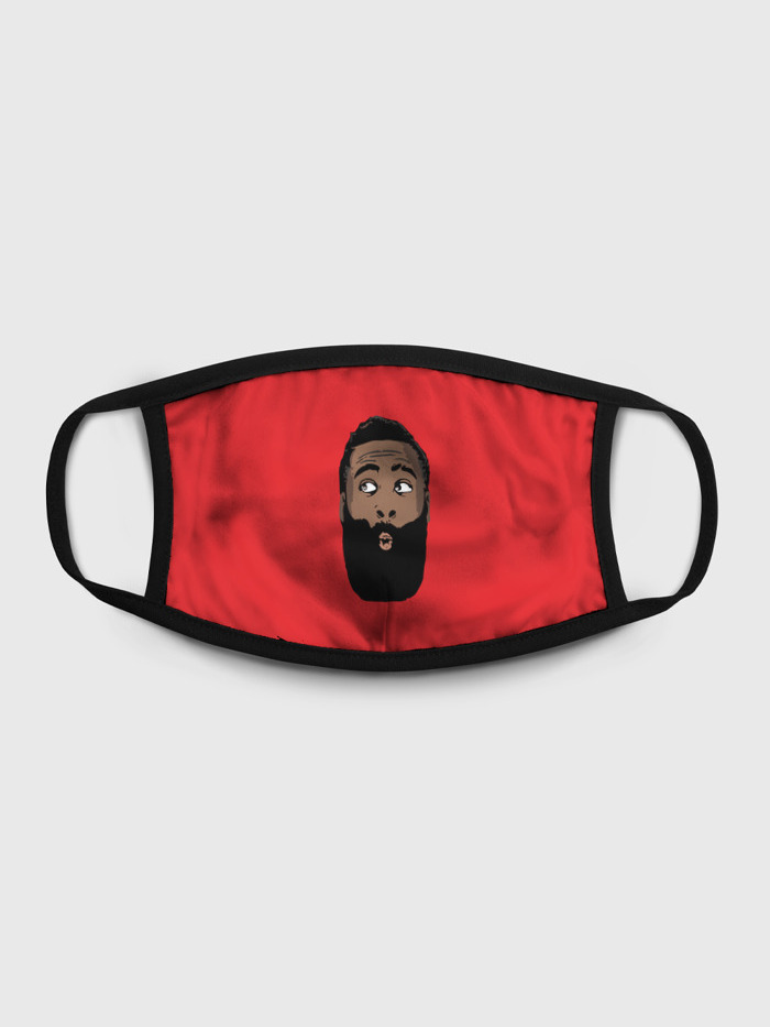 

Многоразовая маска унисекс Burnettie James Harden, Разноцветный, James Harden