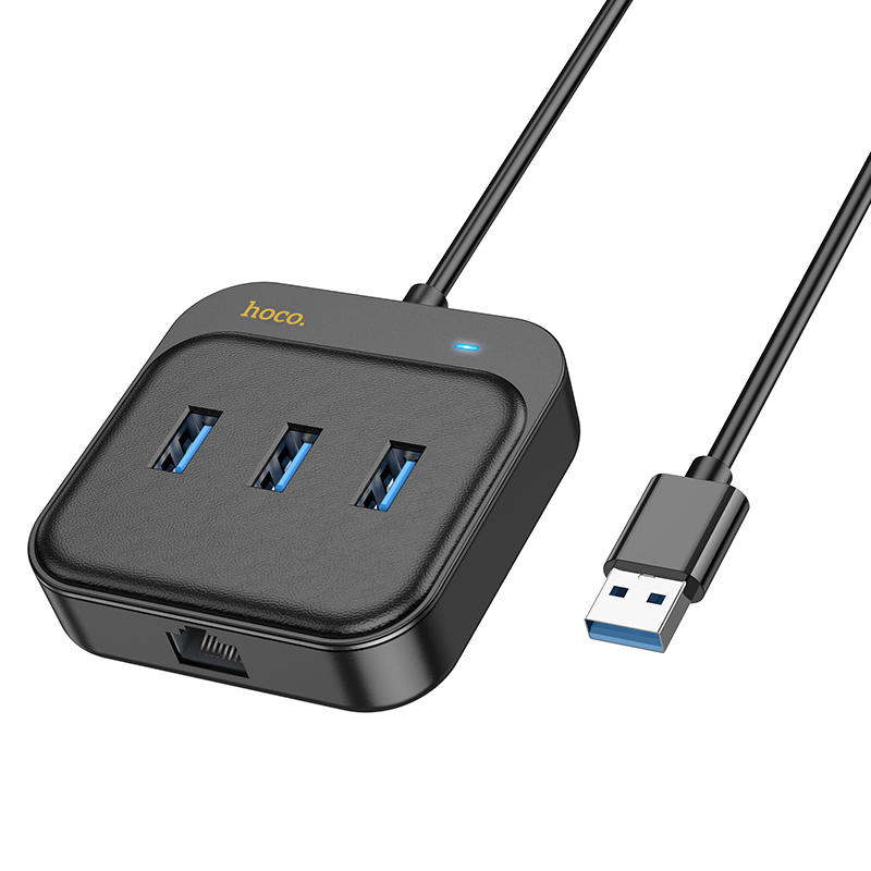 

USB Хаб HOCO HB35 Black, Черный