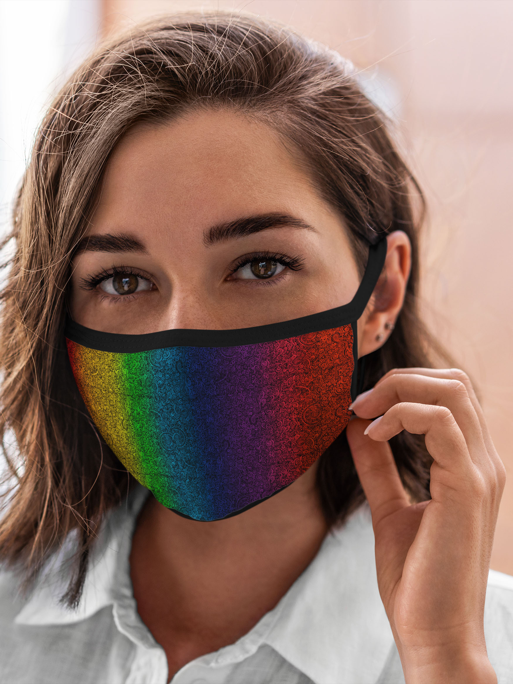 

Многоразовая маска унисекс Burnettie Узор, Разноцветный, Узор