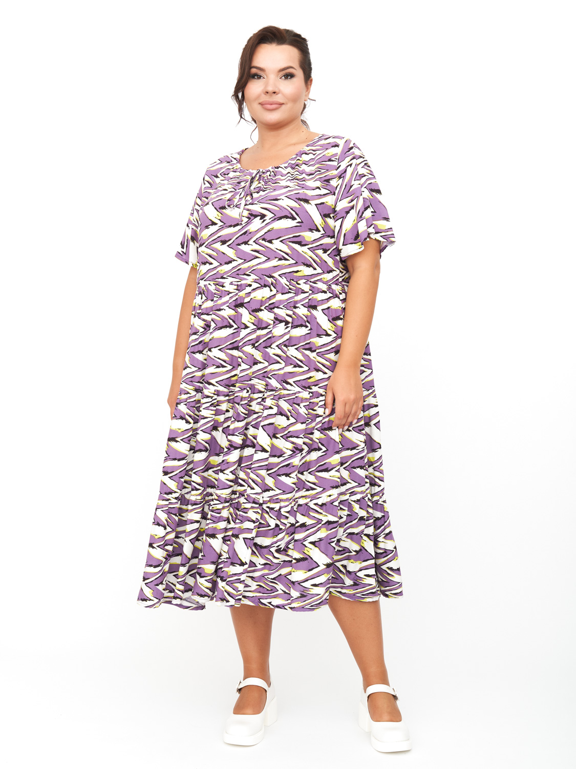 Платье женское ARTESSA PP55504GRA41 фиолетовое 60-62 RU