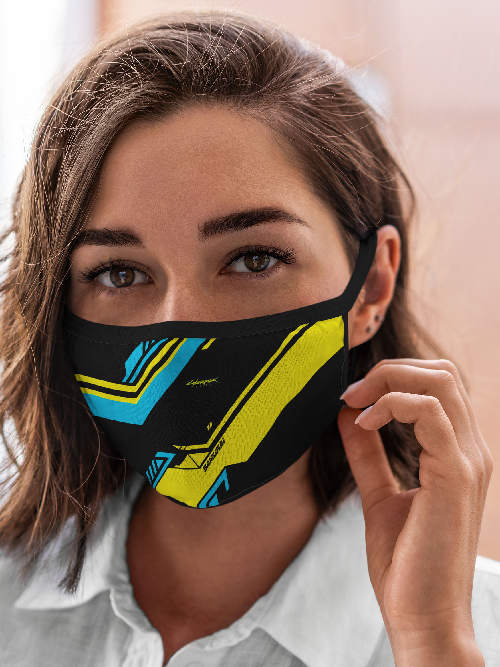

Многоразовая маска унисекс Burnettie Cyberpunk 2077 Samurai Самурай, Разноцветный, Cyberpunk 2077 Samurai Самурай