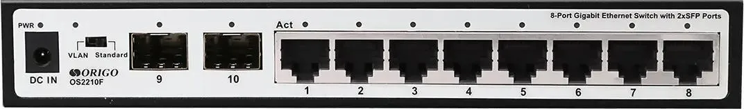 

Коммутатор ORIGO OS2210F/A1A черный, OS2210F/A1A