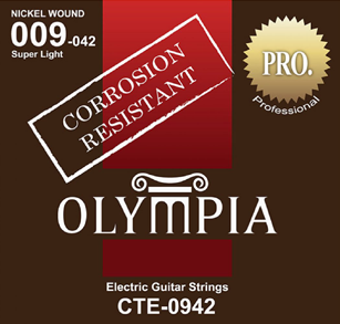 Olympia Cte 0942 Струны для электрогитары