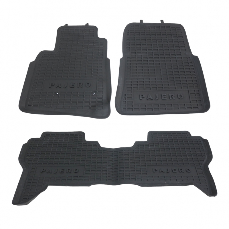 

Комплект ковриков в салон автомобиля Автостор AVT0964 MITSUBISHI PAJERO 2006 черный, MITSUBISHI PAJERO 2006