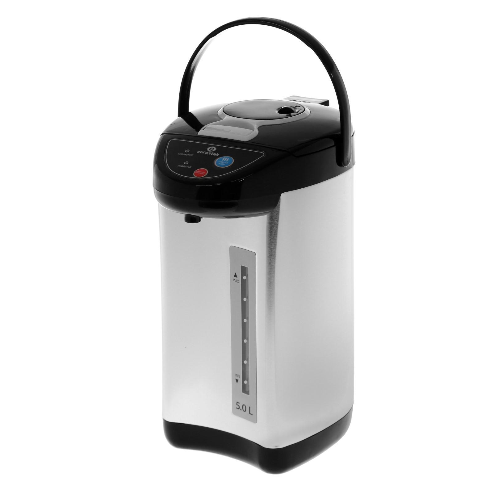 

Термопот Eurostek Etp-050s, серебристый, черный, Eurostek ETP-050S