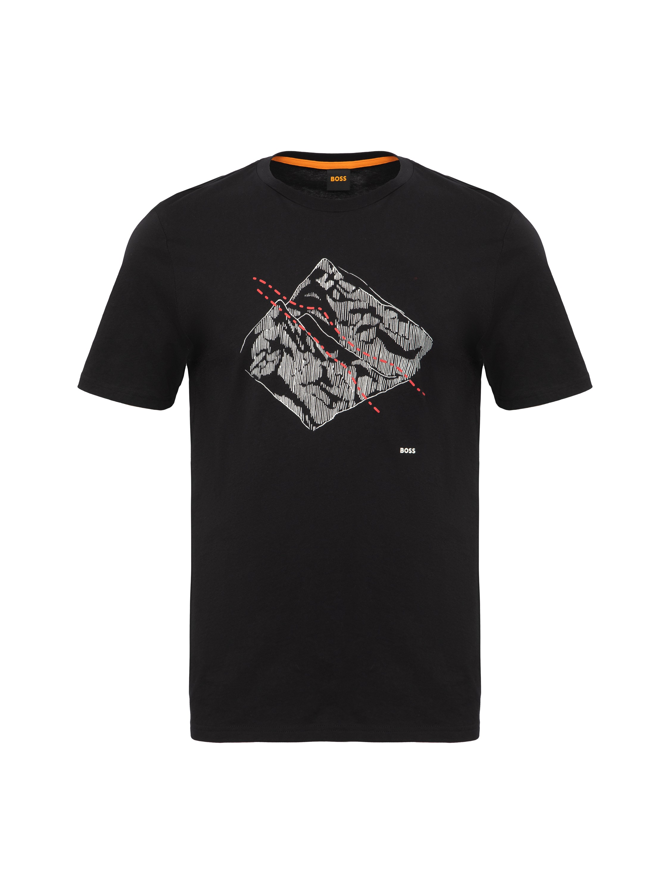 

Футболка мужская BOSS 50478786 черная 54 RU, 50478786