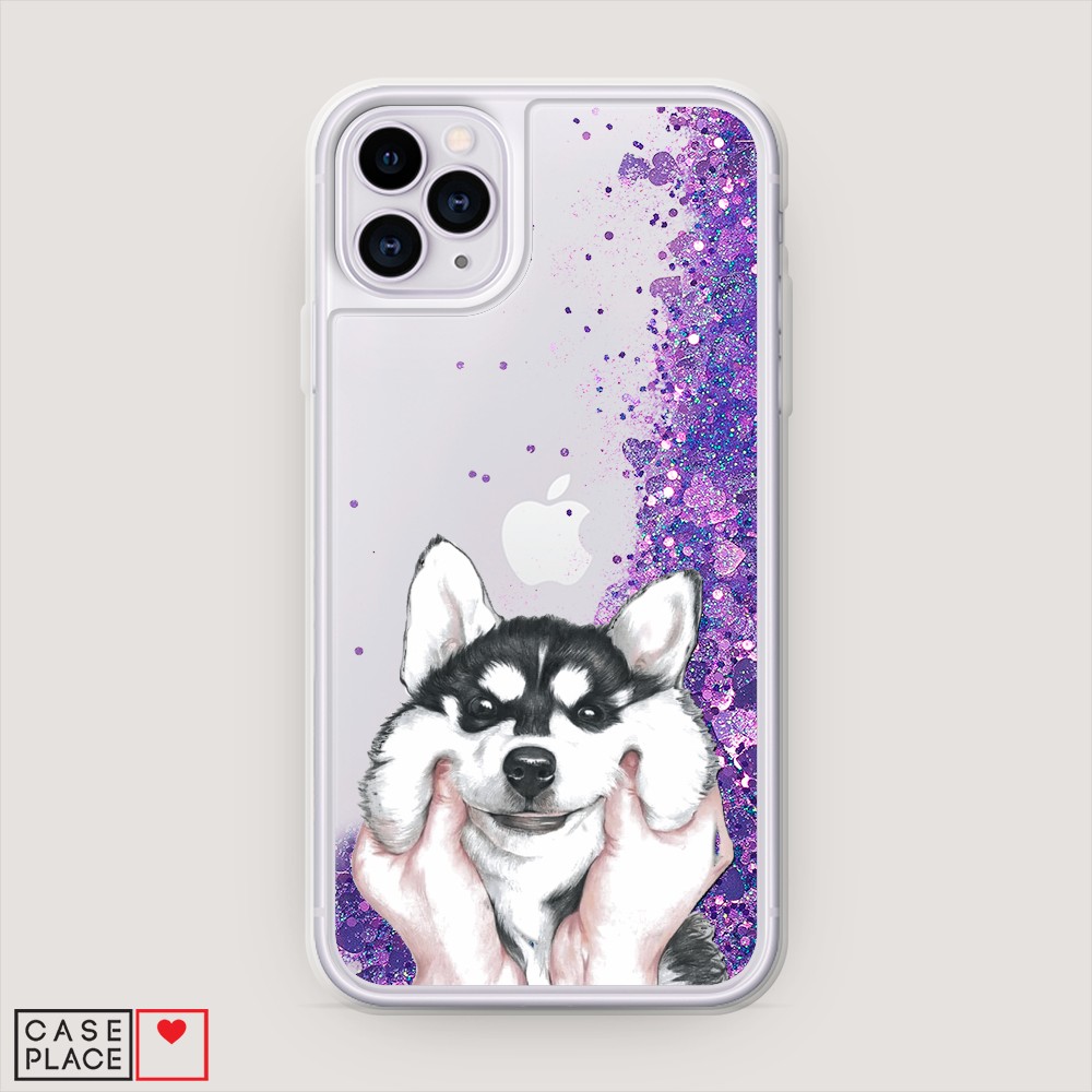 

Чехол Awog на Apple iPhone 11 Pro / Айфон 11 Pro "Щечки хаски", Разноцветный, 12392-1