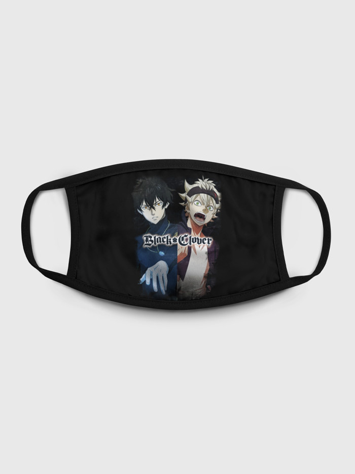 

Многоразовая маска унисекс Burnettie Black Clover Two, Разноцветный, Black Clover Two