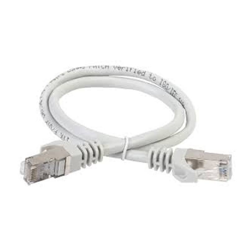 Патч-корд ITK RJ45-RJ45 вилка-вилка 2м (PC01-C5EFL-2M) серый