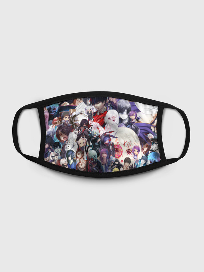 

Многоразовая маска унисекс Burnettie Tokyo Ghoul, Разноцветный, Tokyo Ghoul