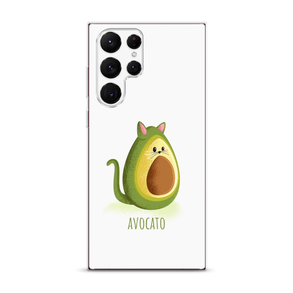 

Чехол Awog на Samsung Galaxy S22 Ultra / Самсунг S22 Ultra "Avocato", Зеленый;коричневый, 2104050-10