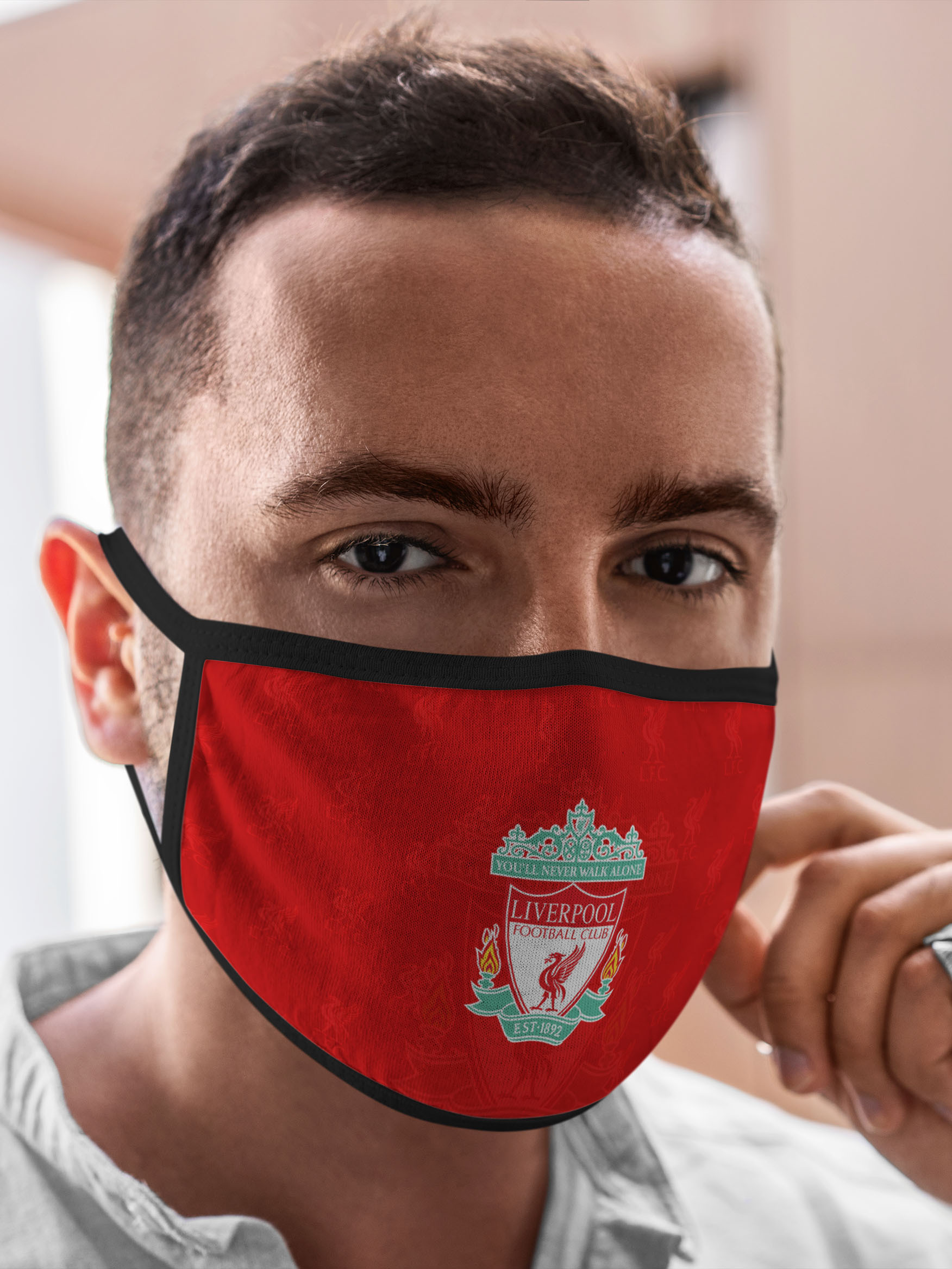 

Многоразовая маска унисекс Burnettie Liverpool 2, Разноцветный, Liverpool 2