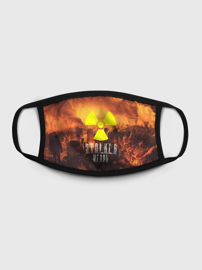 

Многоразовая маска унисекс Burnettie S.T.A.L.K.E.R Игорь, Разноцветный, S.T.A.L.K.E.R Игорь