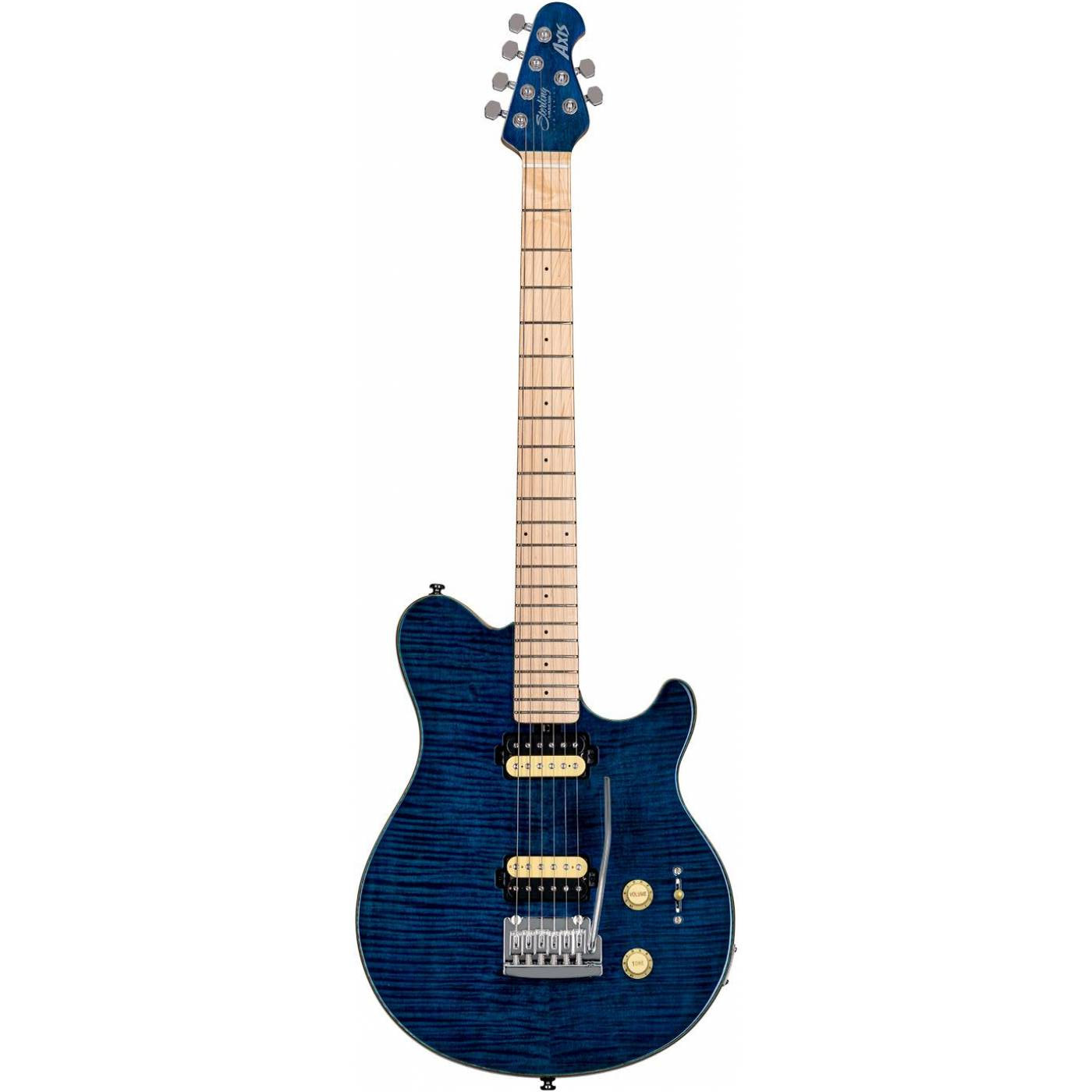 Sterling St-ax3fm-nbl-m1 - электрогитара Axis in Flame Maple Neptune Blue