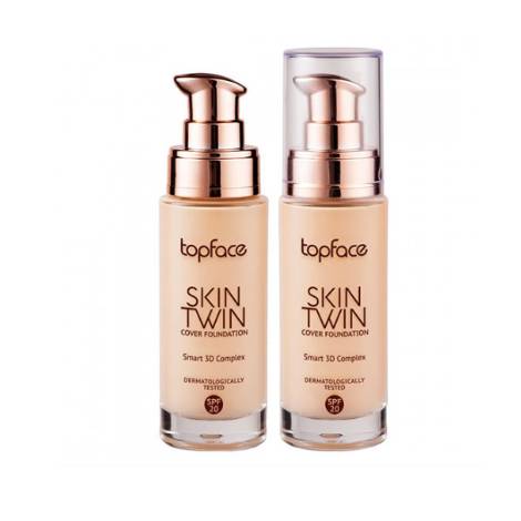 фото Topface тональная основа skin twin тон 002, 30 мл