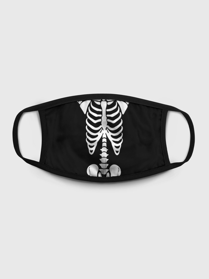 

Многоразовая маска унисекс Burnettie Скелет, Разноцветный, Скелет
