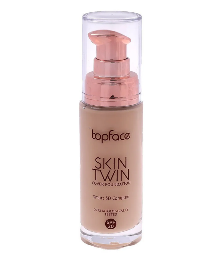 Topface skin twin. Topface Skin Twin Cover Foundation. Topface pt464 Skin Twin"Cover Foundation" тональная основа 3d. Topface Skin Twin тональный крем 103.