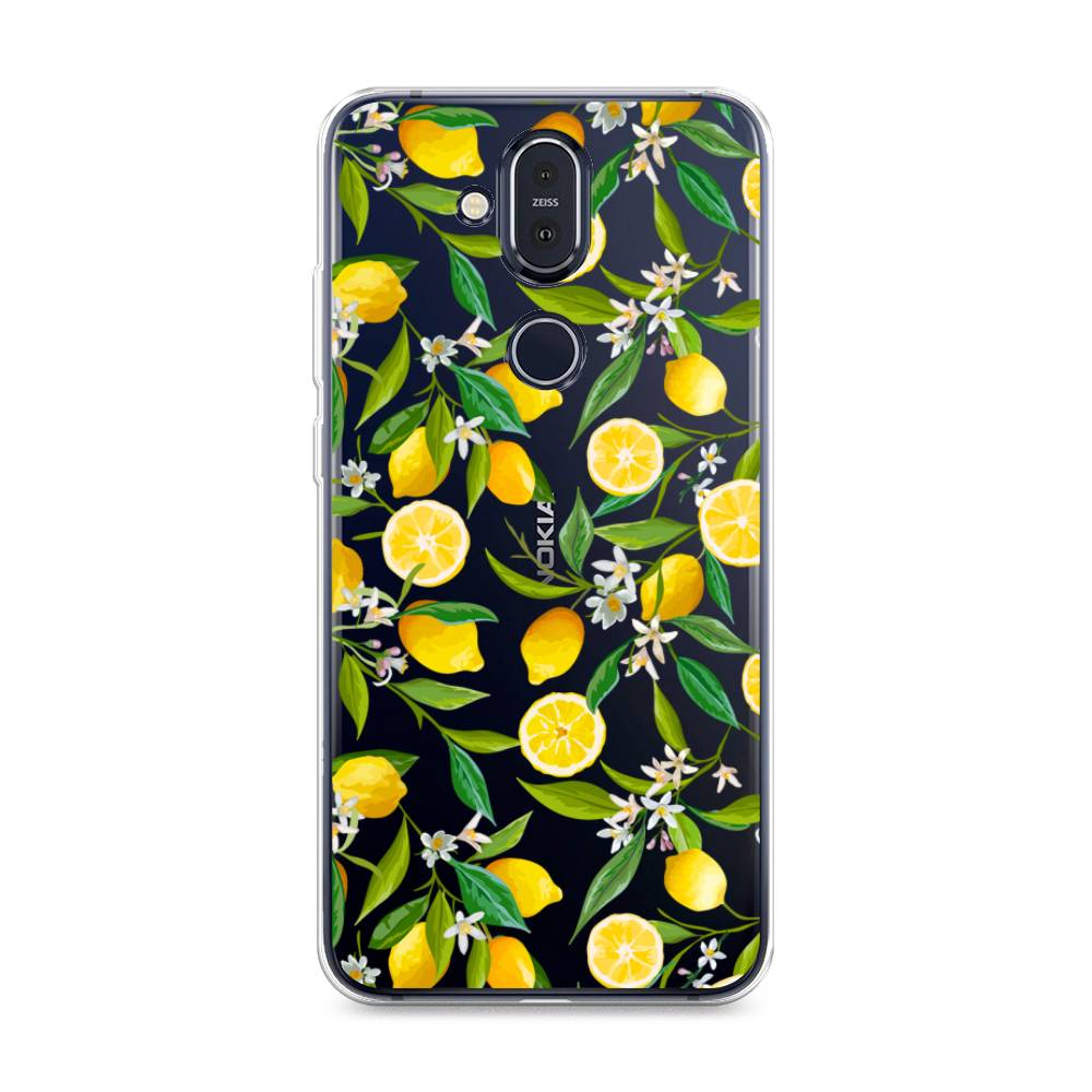 

Чехол Awog на Nokia 8.1 / Нокиа 8.1 "Сочные лимоны", Желтый;белый;зеленый, 122250-10