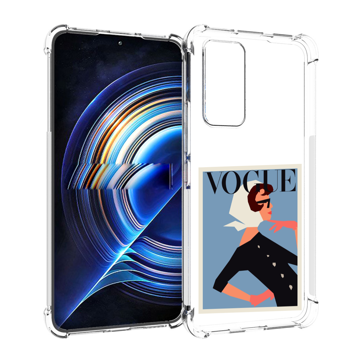 

Чехол MyPads Вогуе картинка для Tecno Camon 19 Neo, Прозрачный, Tocco