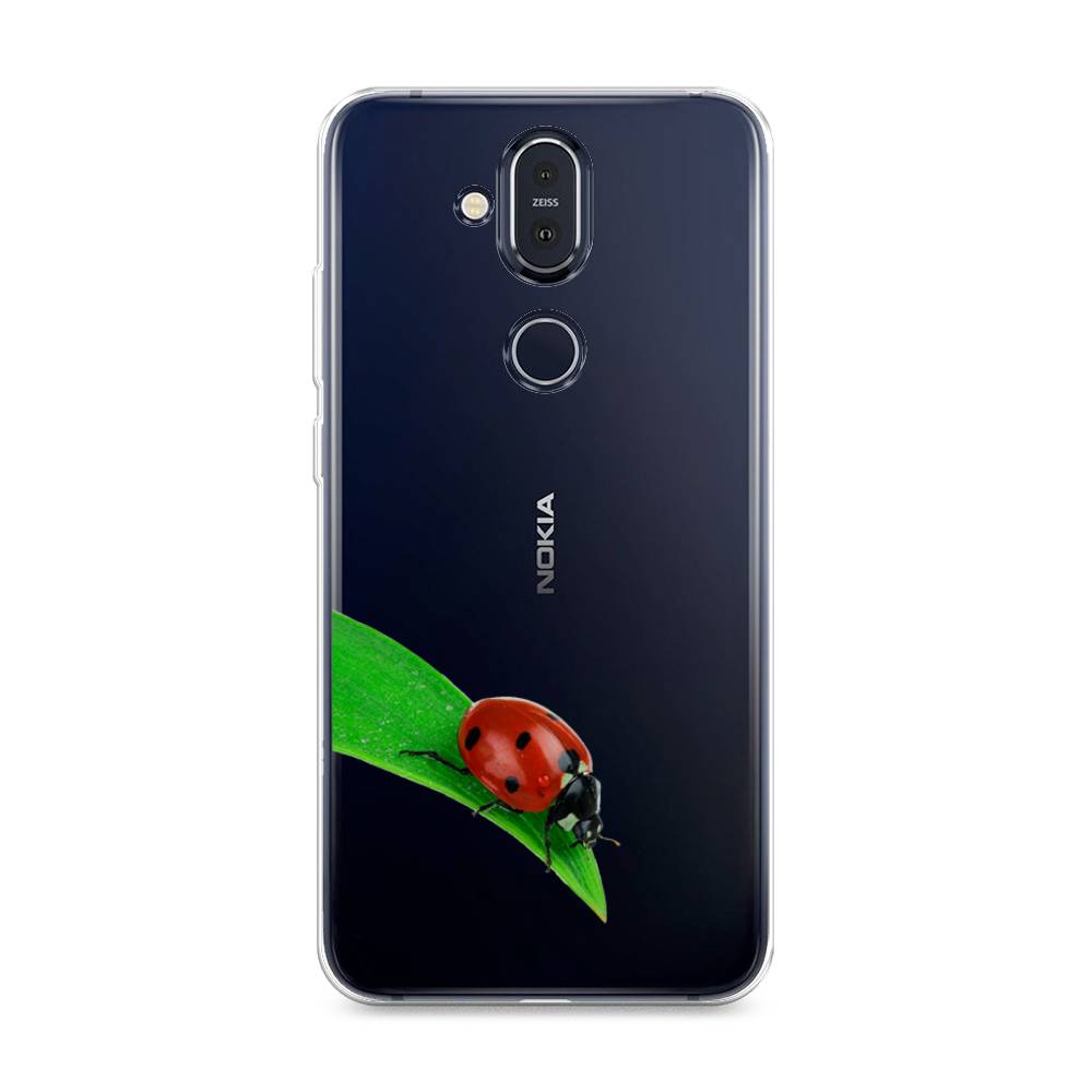 

Чехол Awog на Nokia 8.1 / Нокиа 8.1 "На счастье", Белый;красный;зеленый, 122250-1