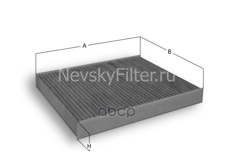 

Фильтр салонный угольный NEVSKY FILTER NF6453C, NF6453C
