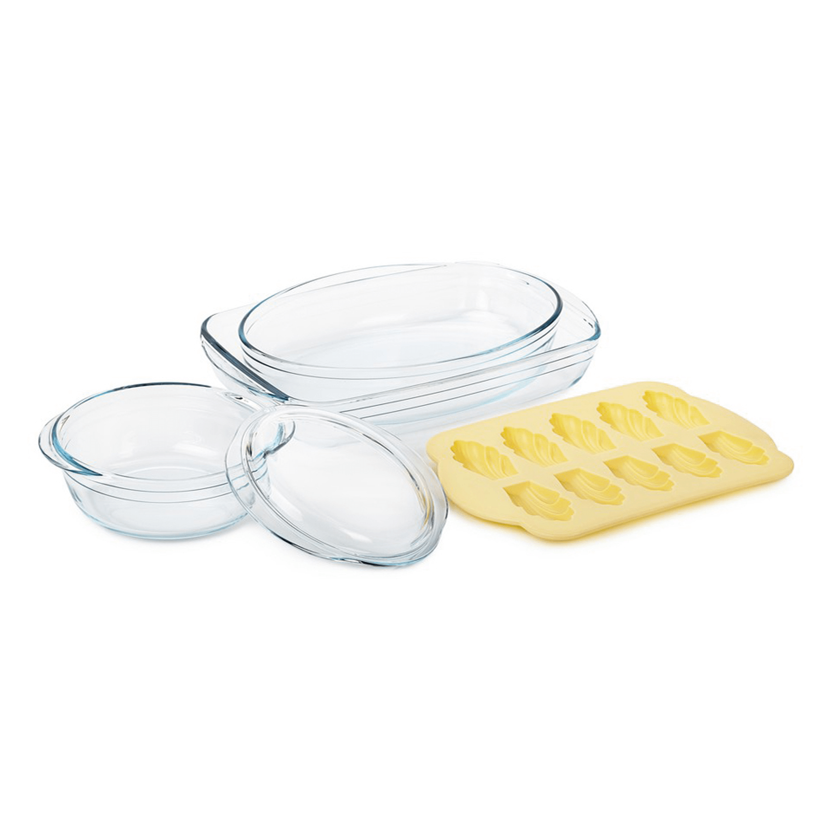 

Набор форм для запекания Pyrex Essentials 4 шт, Прозрачный