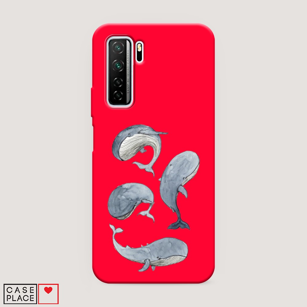 

Чехол Awog на Honor 30S Global/Huawei P40 Lite 5G/Nova 7 SE "Киты"