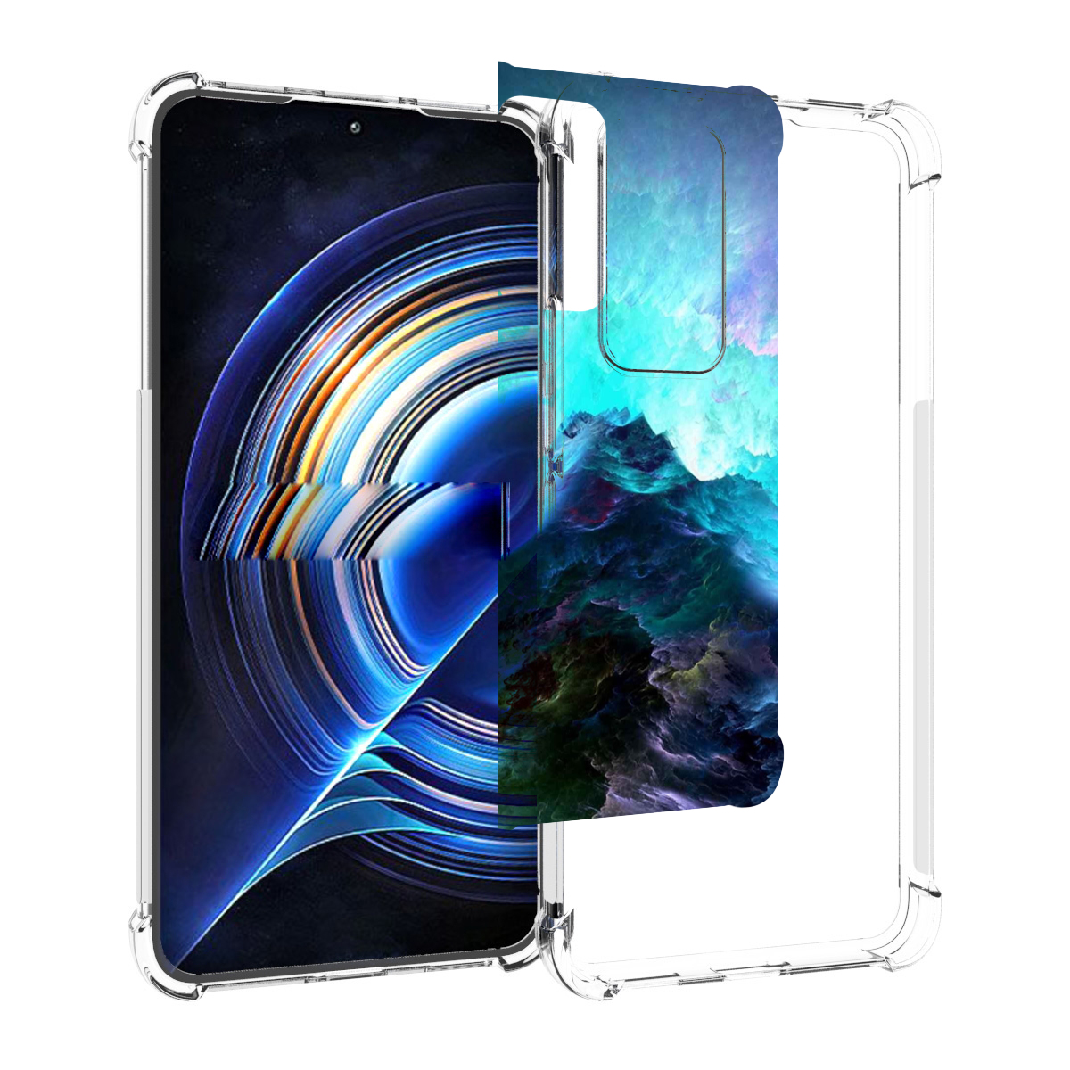 

Чехол MyPads Волна для Tecno Camon 19 Neo, Прозрачный, Tocco