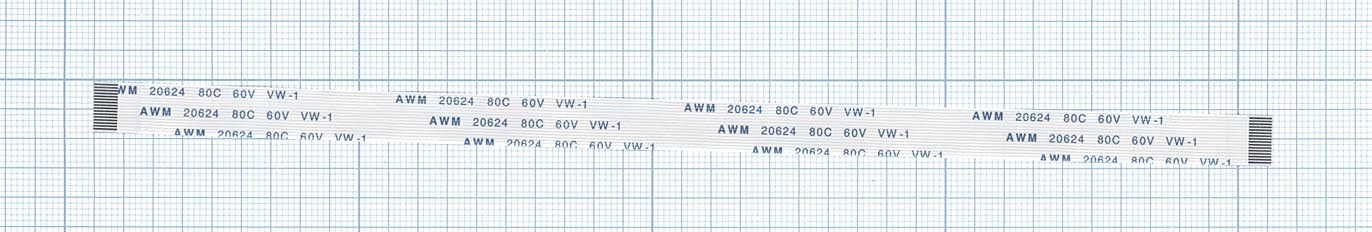 

Шлейф универсальный 16pin, шаг 0,5мм, длина 20см