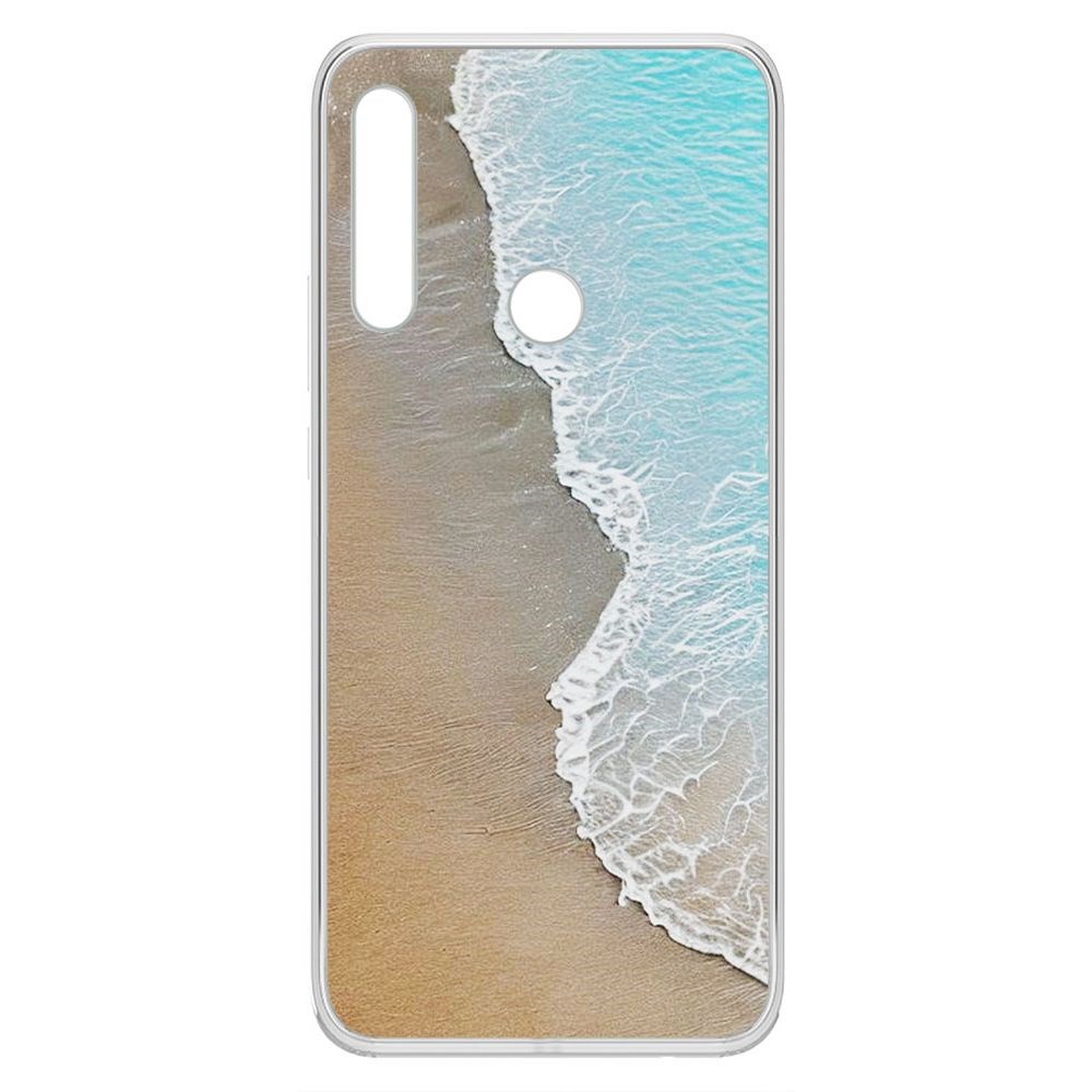 

Чехол-накладка Krutoff Clear Case Прибой для Honor 9X, Прозрачный