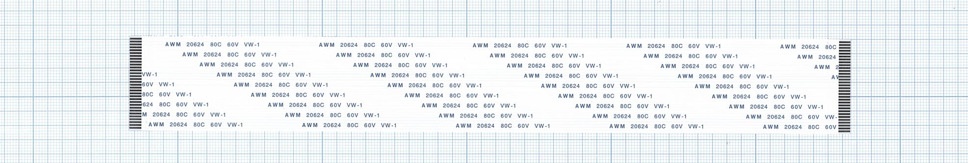 

Шлейф универсальный 32pin, шаг 1мм, длина 25см