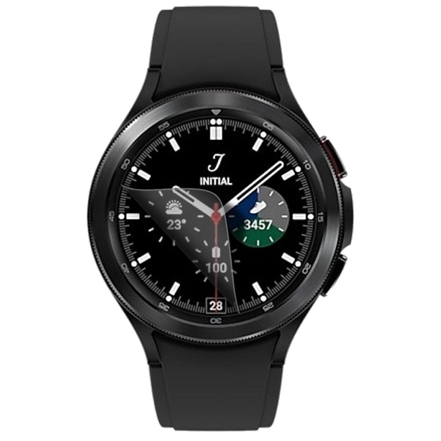 Пленка гидрогелевая Krutoff для смарт-часов Samsung Galaxy Watch 4 Classic (46mm) МАТОВАЯ