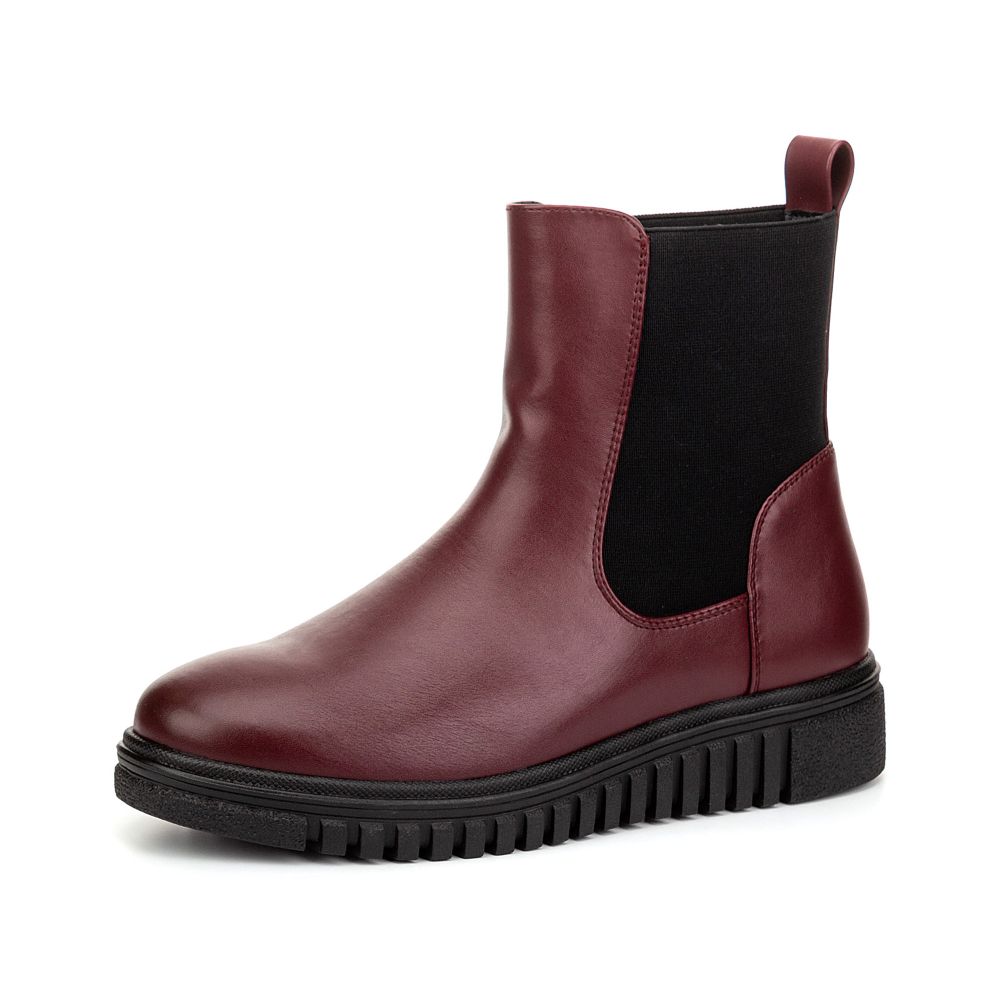 

Полусапоги женские Marisetta 77-22WA-090SR бордовые 36 RU, Бордовый, 77-22WA-090SR
