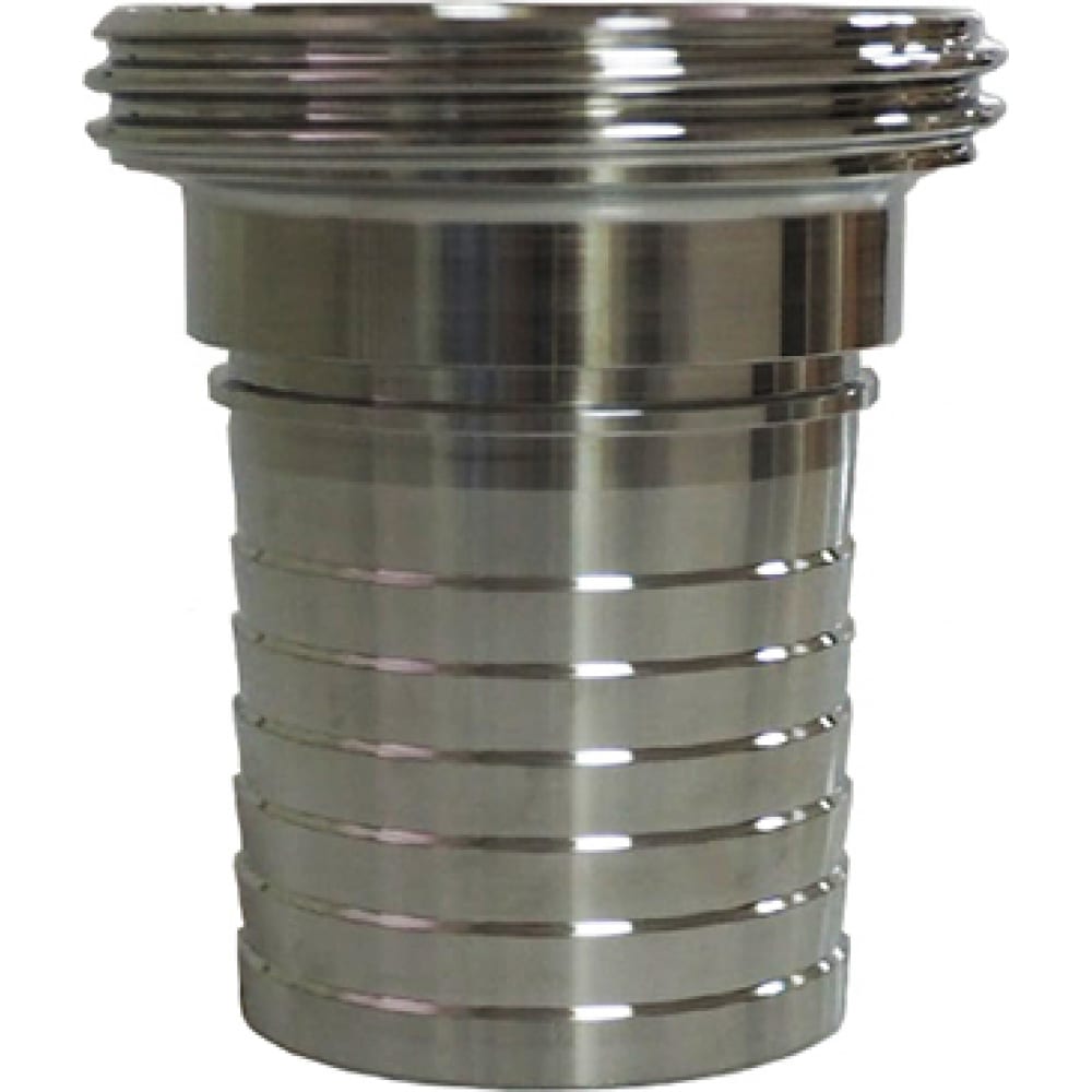 фото Titan lock 2in, резьбой штуцер под рукав din 11851 dn50 нерж. 316l tl50thrss nobrand