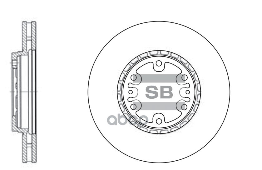 

Диск Тормозной Передний Hyundai Starex (H-1) Sangsin Brake Sd1061 Sangsin brake арт. SD106