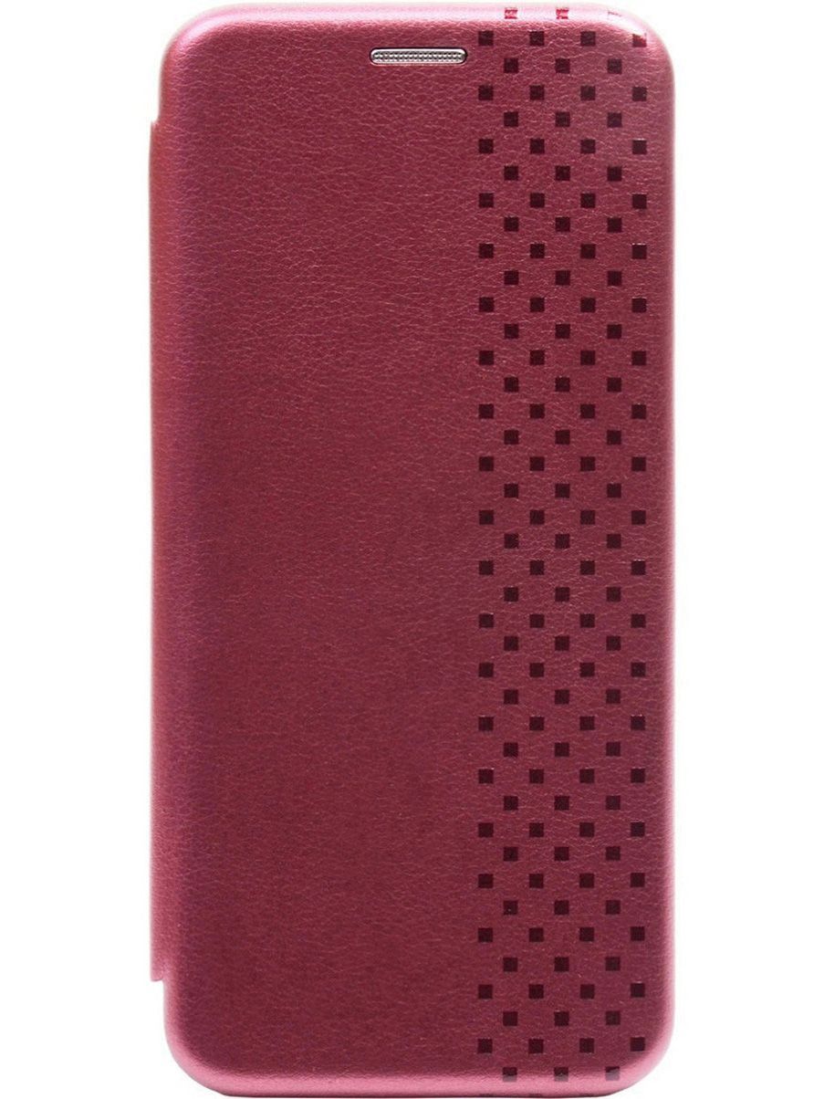 

Чехол-книжка на Tecno Pova 4 Pro с 3D принтом "Checkmate" бордовый, Красный;фиолетовый, 158102