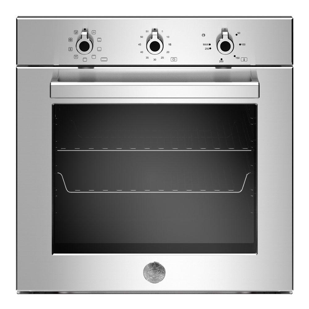 фото Встраиваемый электрический духовой шкаф bertazzoni f609proekx серебристый