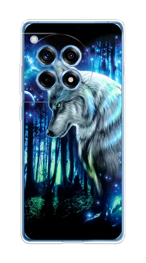 

Чехол на OnePlus Ace 3/12R "Сказочный волк", Синий;серебристый;черный, 154650-1