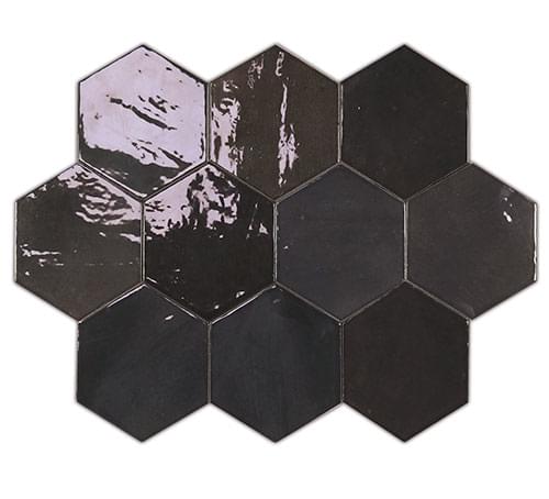 

Плитка WOW Zellige Hexa 122087 Graphite 10.8x12.4 0.382 м2, Zellige